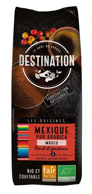 naturéO CAFÉ MOULU MEXIQUE FFL offre
