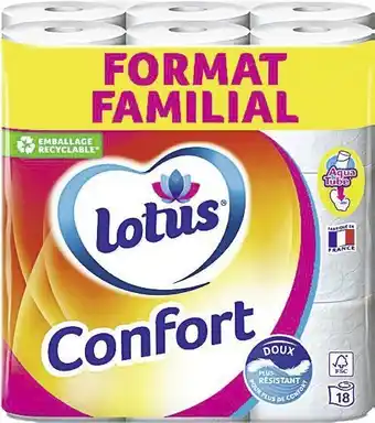 Papier Toilette confort blanc