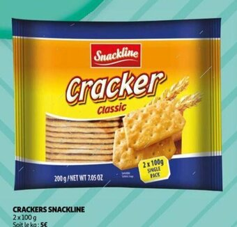 Auchan CRACKERS SNACKLINE offre
