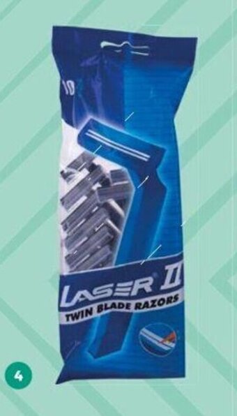 Auchan Rasoir Jetable Hommes Laser offre