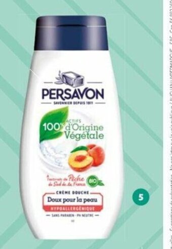 Auchan Douche Creme Persavon offre