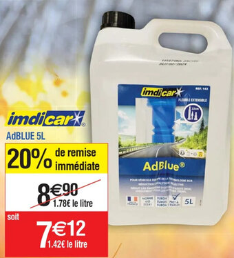 Cora x Carrefour ADBLUE 5L offre