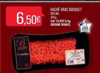 Match HACHÉ VRAC BOCQUET offre
