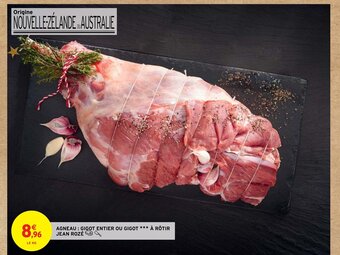 Intermarché Hyper AGNEAU : GIGOT ENTIER OU GIGOT À RÔTIR offre
