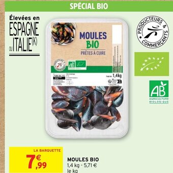Intermarché Hyper MOULES BIO offre
