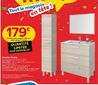 Castorama Meubles ondise offre