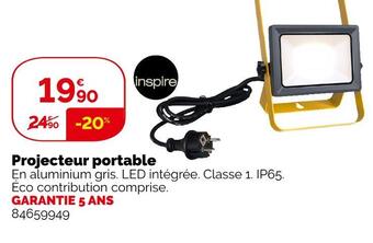 Inspire projecteur portable