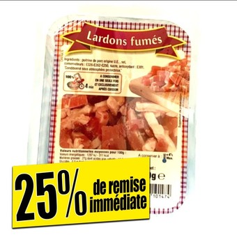 Norma Lardons fumés offre