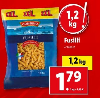 Lidl Fusilli offre