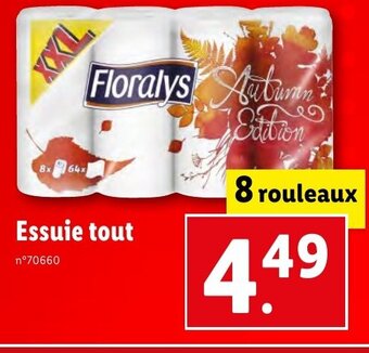 Lidl Essuie tout offre