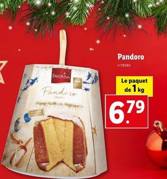 Lidl Pandoro offre