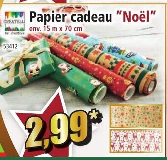 Norma Papier cadeau "Noël" offre