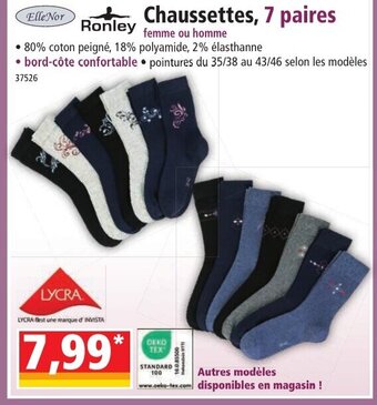 Norma Chaussettes, 7 paires offre