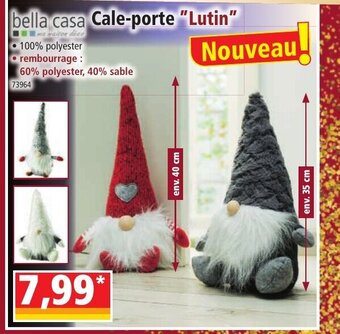 Norma bella casa Cale-porte "Lutin" offre