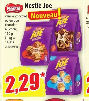 Norma Nestlé Joe offre