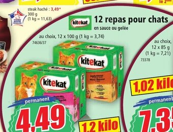 Norma 12 repas pour chats offre