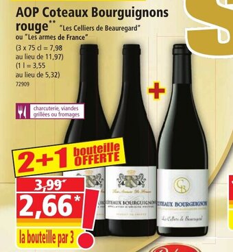 Norma AOP Coteaux Bourguignons rouge offre