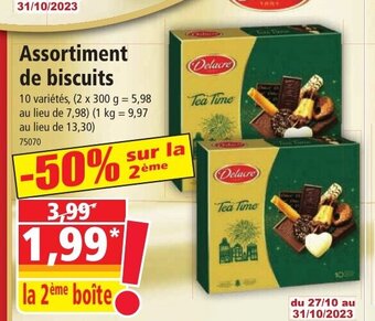 Norma Assortiment de biscuits offre