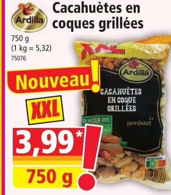 Norma CACAHUÈTES EN COQUE GRILLÉES offre