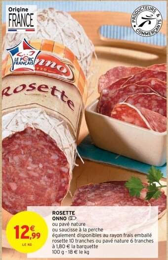 Intermarché Hyper ROSETTE ONNO offre