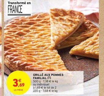 Intermarché Hyper GRILLÉ AUX POMMES FAMILIAL offre