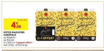 PÂTES RADIATORI GAROFALO