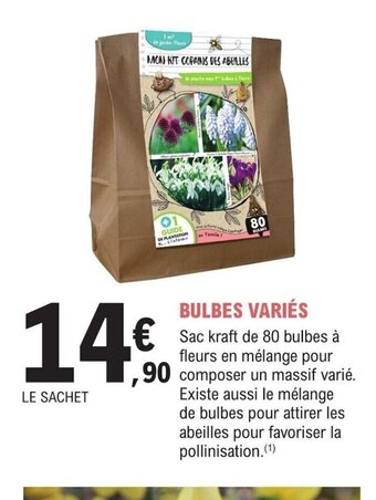 E.Leclerc Jardi BULBES VARIÉS offre