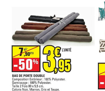 E.Leclerc BAS DE PORTE DOUBLE offre