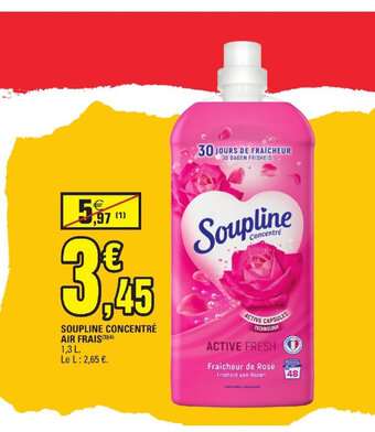 E.Leclerc SOUPLINE CONCENTRÉ AIR FRAIS offre