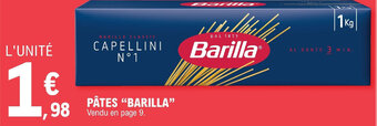 PÂTES "BARILLA"