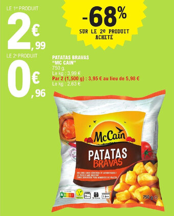 PATATAS BRAVAS "MC CAIN"