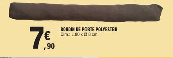 E.Leclerc BOUDIN DE PORTE POLYESTER offre