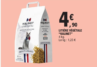 E.Leclerc LITIÈRE VÉGÉTALE "KALINET" offre