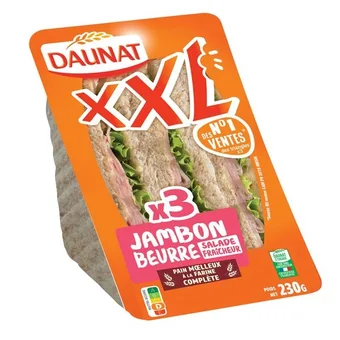 Carrefour Daunat sandwich xxl offre
