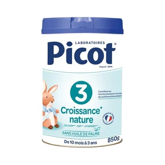 Carrefour Picot lait croissance 3 nature offre
