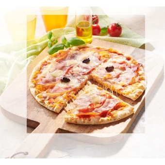 Carrefour Market Pizza jambon speck mozzarella offre