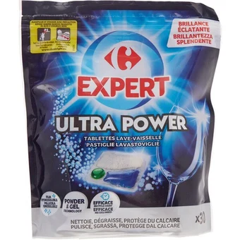 Carrefour Carrefour expert tablettes lave-vaisselles ultra power offre