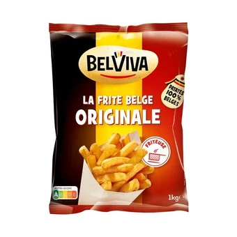 Carrefour Belviva frites belges surgelées offre