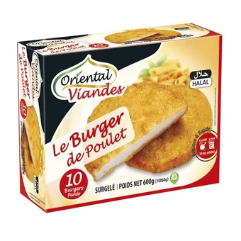Carrefour Oriental viandes burger de poulet halal offre