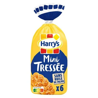 Carrefour Harrys mini brioche tressée au sucre perlé offre