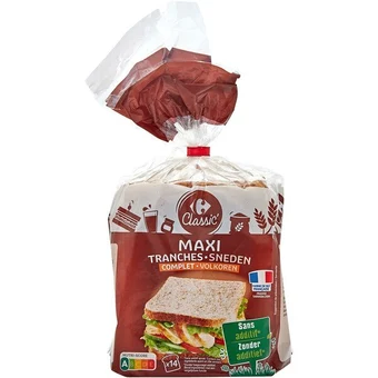 Carrefour Carrefour classic' pain de mie offre