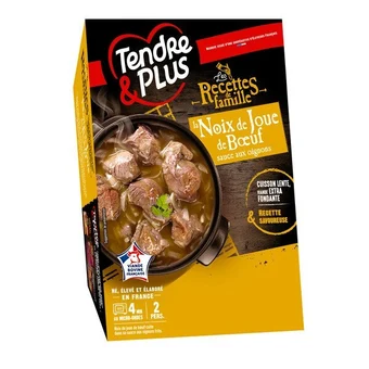 Carrefour Noix de joue de boeuf cuite tendre & plus offre