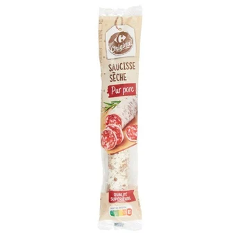 Carrefour Carrefour original saucisse sèche offre