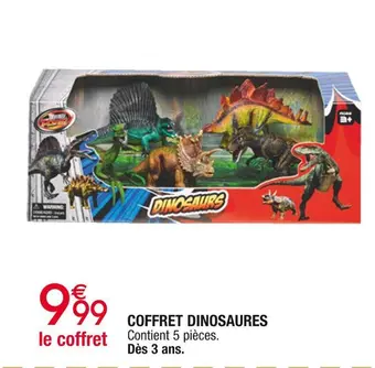 Cora x Carrefour Coffret dinosaures offre