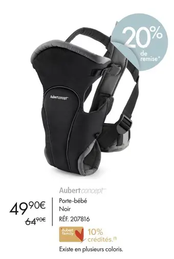 Aubert concept porte-bébé