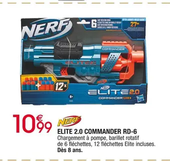 Nerf elite elite 2.0 commander rd-6