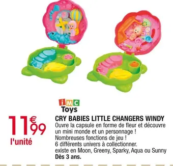 Imc cry babies little changers windy