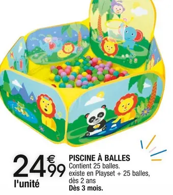 Cora x Carrefour Piscine à balles offre