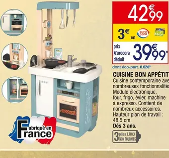 Cora x Carrefour Cuisine bon appétit offre
