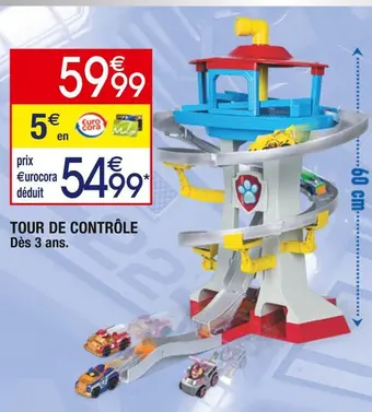 Cora x Carrefour Tour de contrôle offre